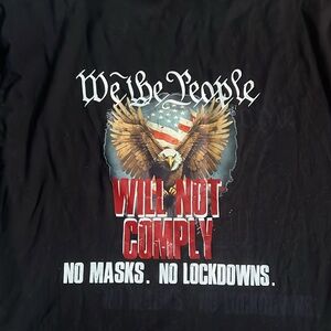 Will not comply tee